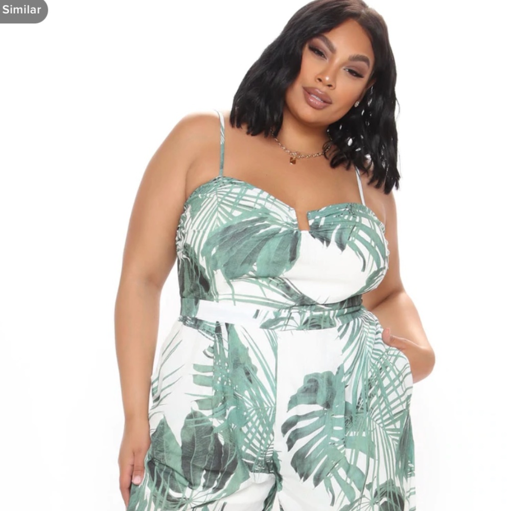 Plus Size Fashion nova Jumpsuit